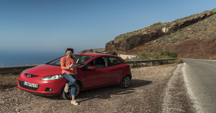 Car Hire In Santorini
